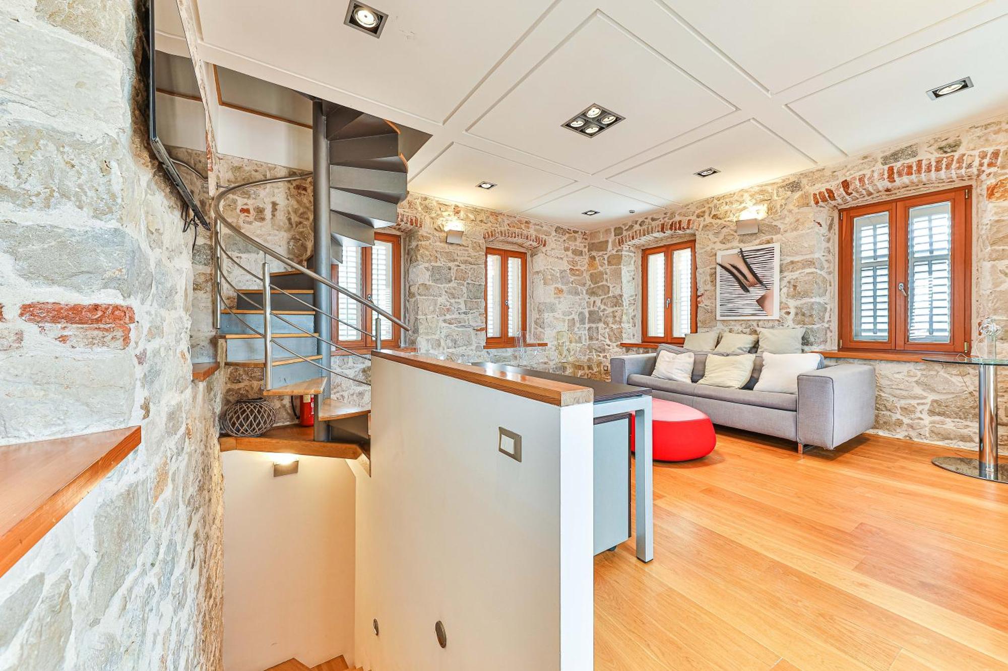 Augubio Penthouse Apartment Split Exterior foto